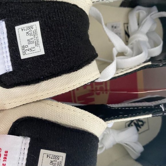 Vans Sk8-Hi Skate Shoe - Little Kid / Big Kid - Black - Picture 9 of 10